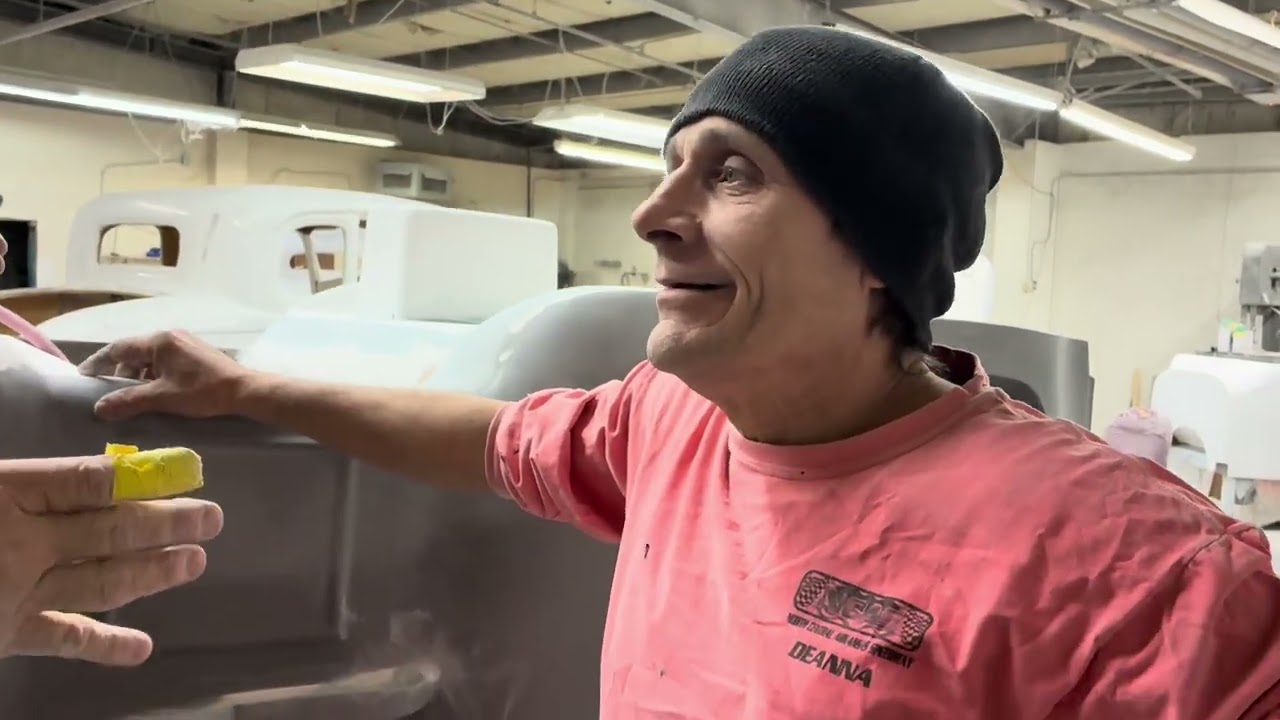 Installing an insert into a 1923 T bucket 