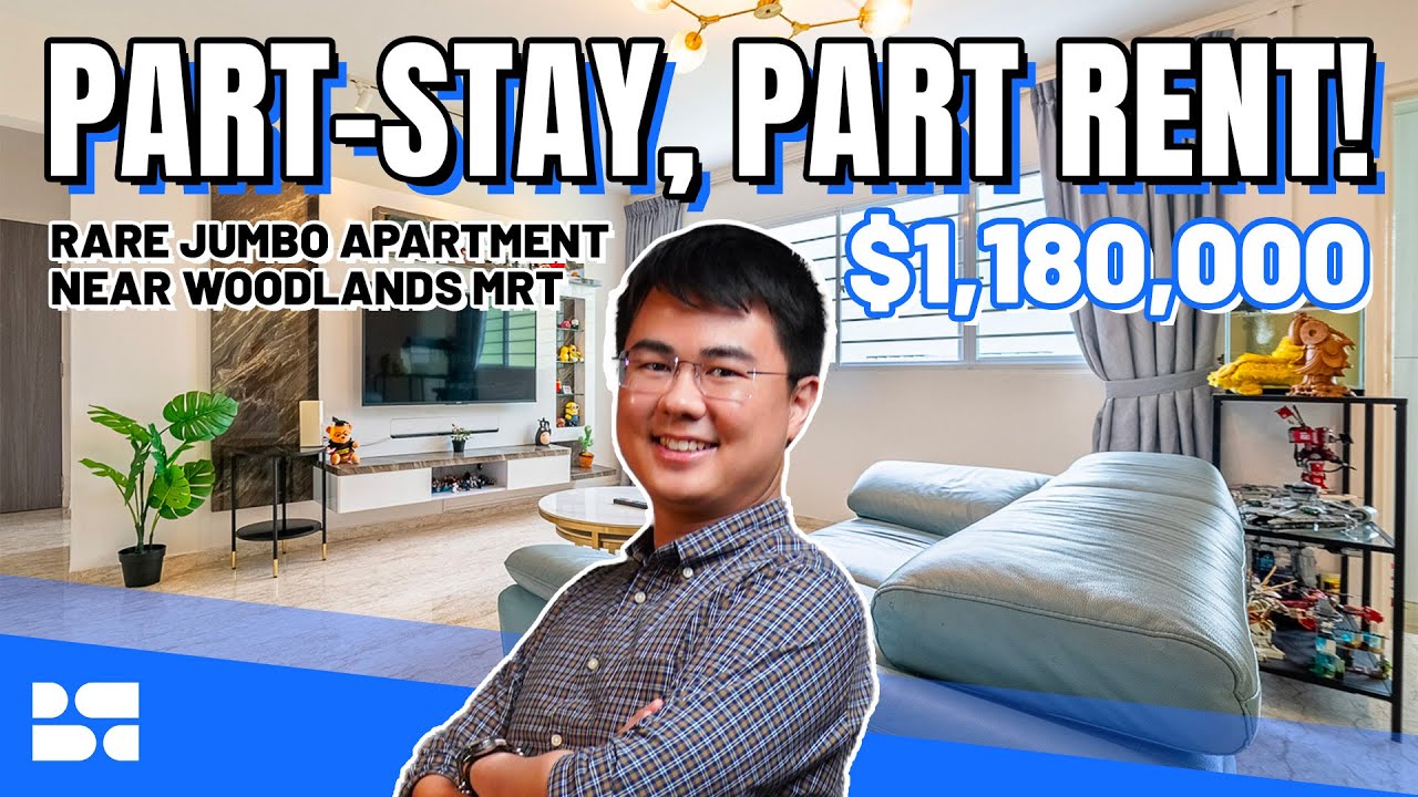 Singapore Jumbo HDB | 830 Woodlands Street 83 | 1 180 000 долларов | bleubricks от PLB | Итан Лим