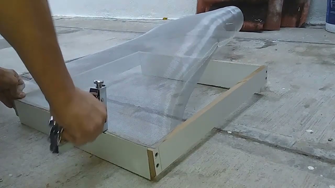 COMO HACER UN CERNIDOR DE ARENA CASERO 😁👍