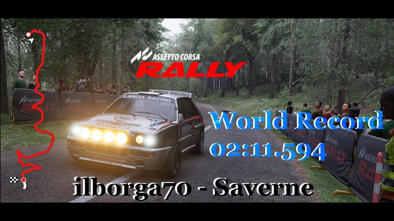 ⚡I BROKE THE WORLD RECORD... AGAIN! (3RD TIME IN A ROW) ACRally - Saverne (Pro Setup in Description)