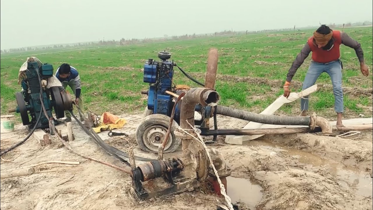 Diesel engine water pump, I set up ￼