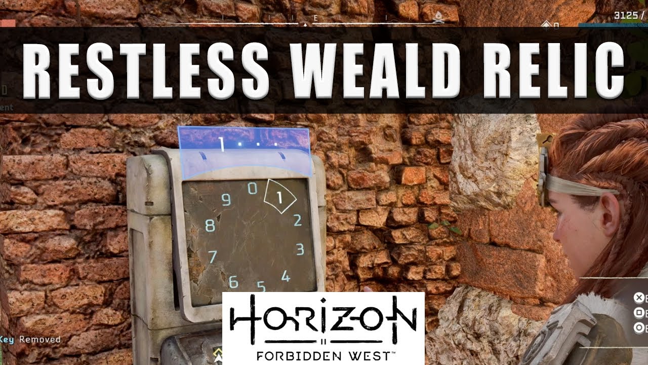 Horizon Forbidden West Restless Weald Relic Ruins - Gather the Ornament
