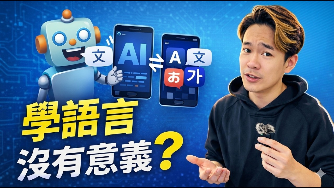 AI時代來了，學語言還有價值嗎？