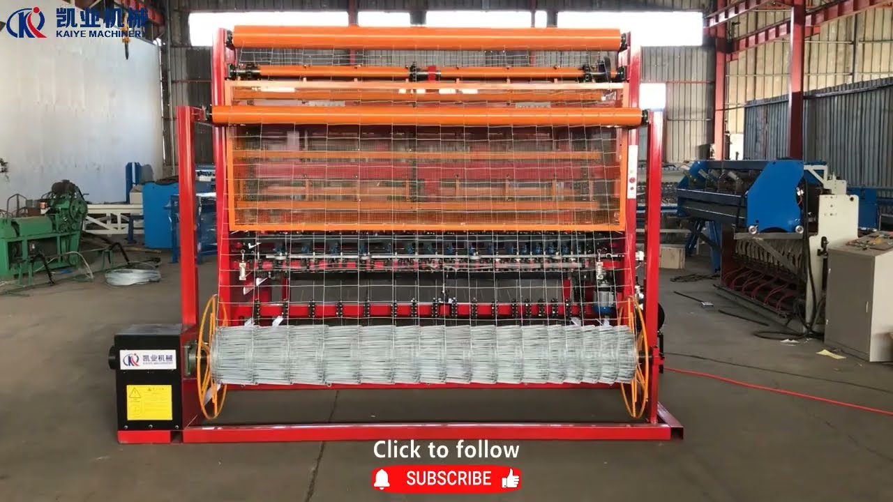 Automatic Grassland Field Fence Machine/Grassland wire mesh machine