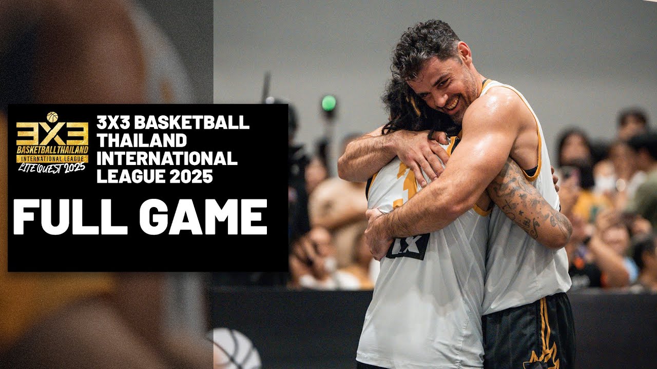 CT Tigers 🇹🇭 vs Chongming 🇨🇳 | Full Final Game | Men | #3x3BTIL25