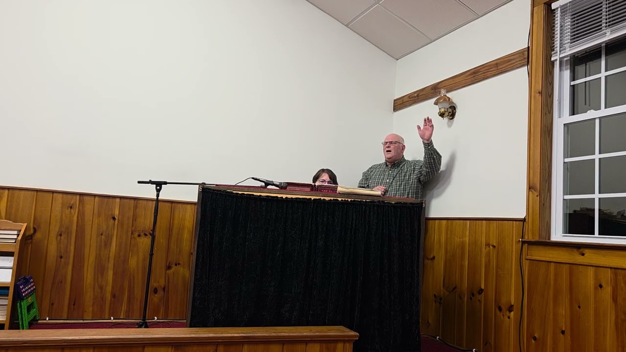 Mark and Tonya singing Wednesday night 3-4