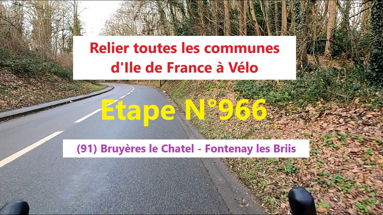 #0966 - 91 - Bruyères le Chatel - Fontenay les Briis - 4.3 km (4031 km)