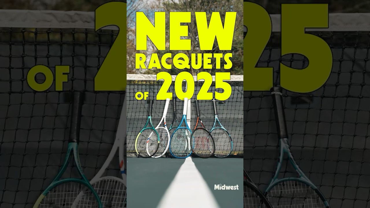 Новые теннисные ракетки 2025 года 🎾 #теннис #gearupgameon #MidwestRacquetSports