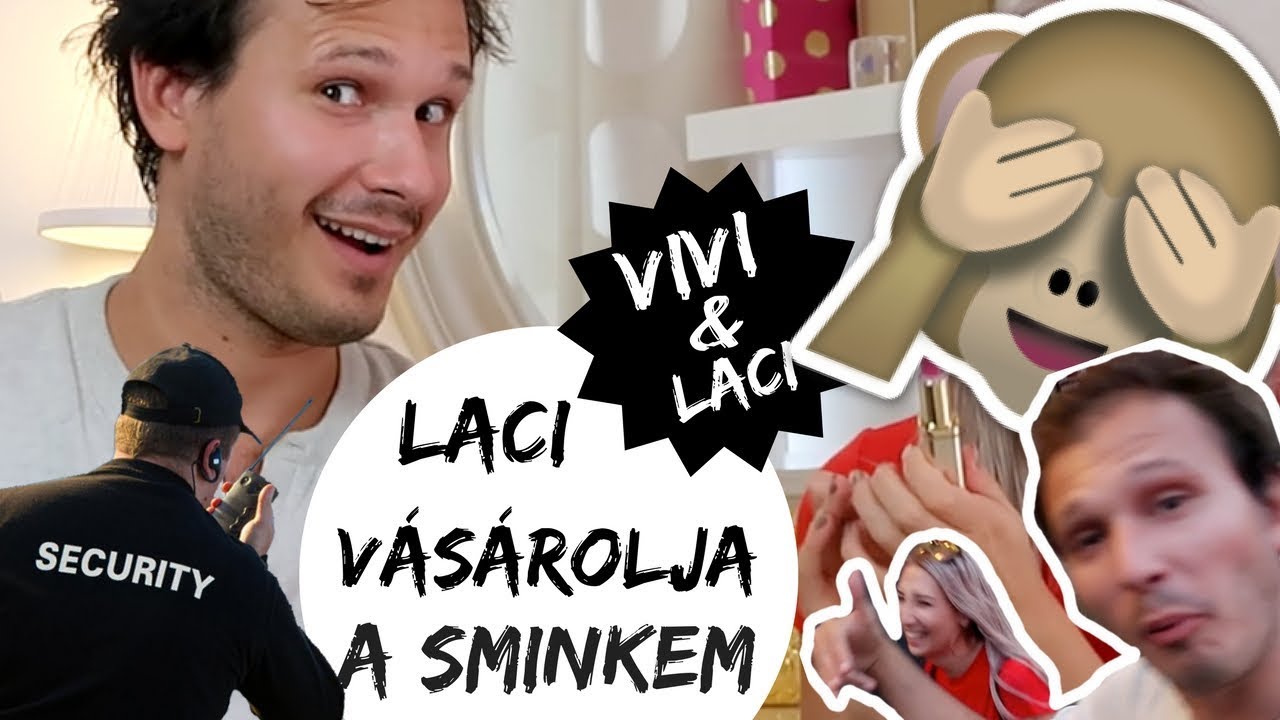 🙈 LACIT KIDOBJÁK A BOLTBÓL A.K.A. LACI VÁSÁROLJA A SMINKEM 😂  I ALEXY VIVI