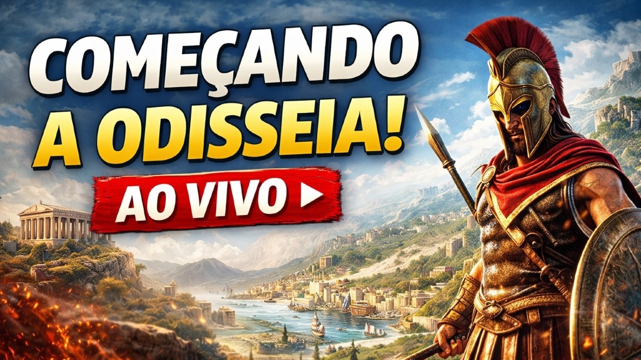 🔥 COMEÇANDO DO ZERO em Assassin's Creed Odyssey | LIVE