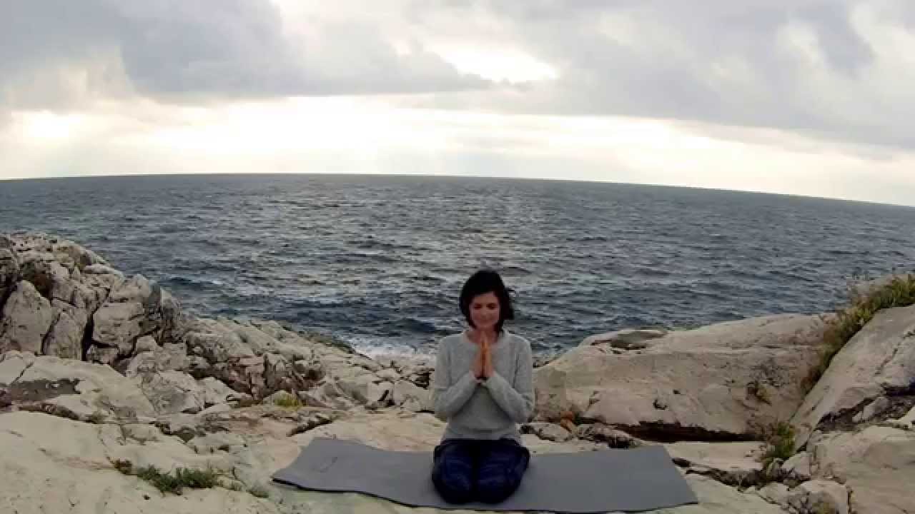 Holy Yoga 20 Min Strength and Gentleness Practice with Ocean Waves