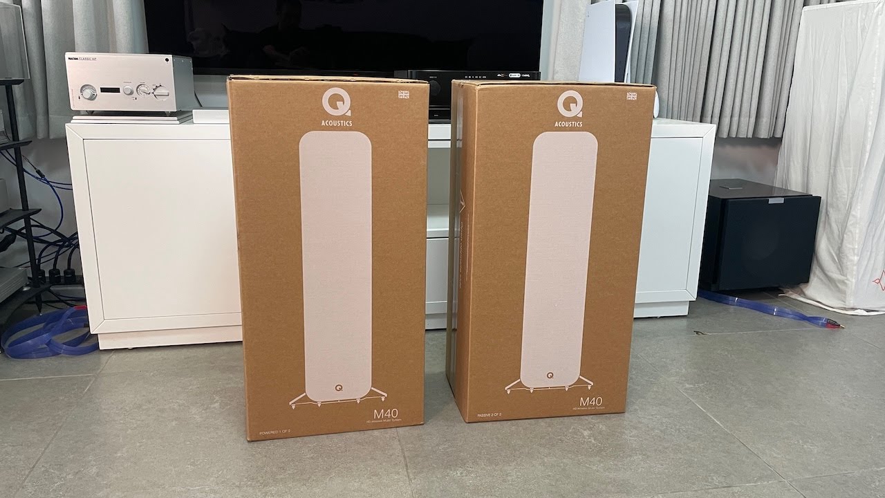 Q Acoustics M40 Unboxing