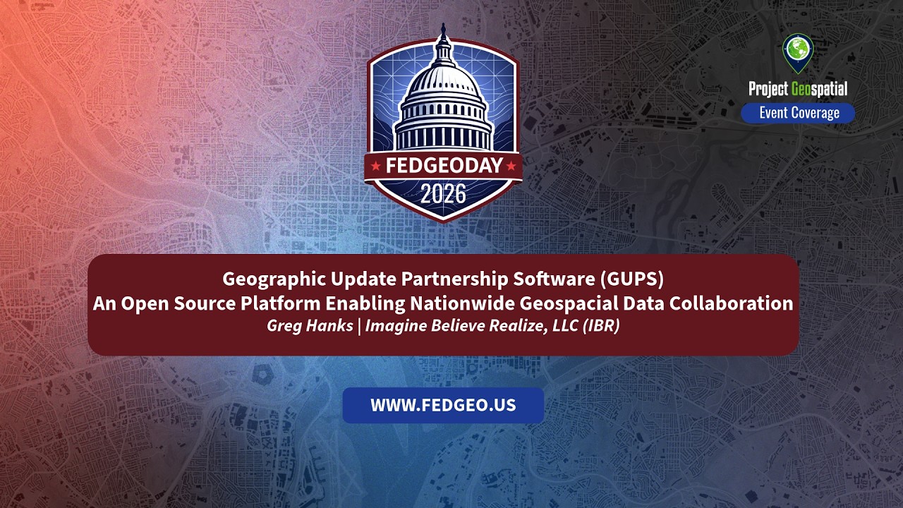 FedGeoDay 2026 &mdash; Geographic Update Partnership Software &mdash; Грег Хэнкс