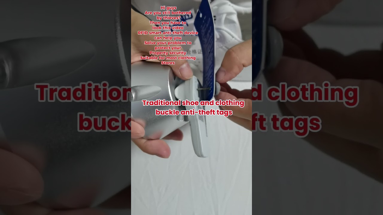 #antitheft #retail #antisystem #rfid #securitytags #goodssafe