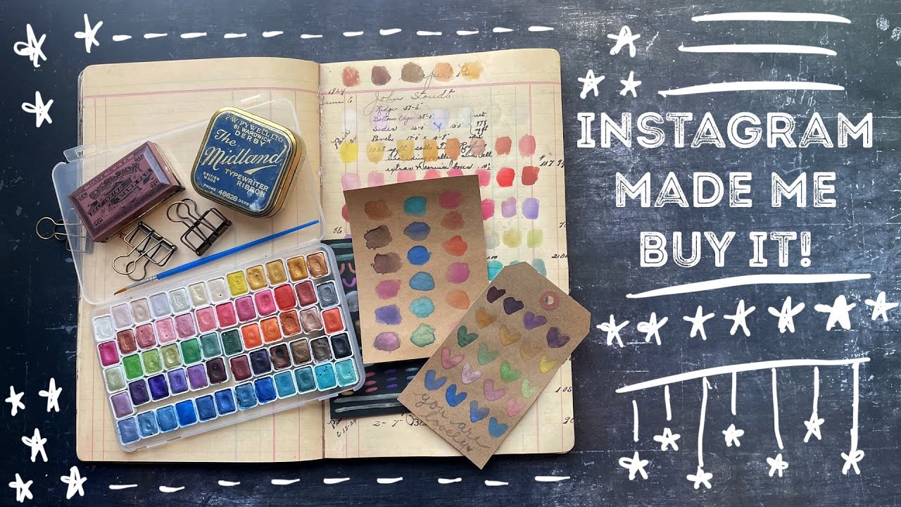 Instagram Watercolor Palette Review