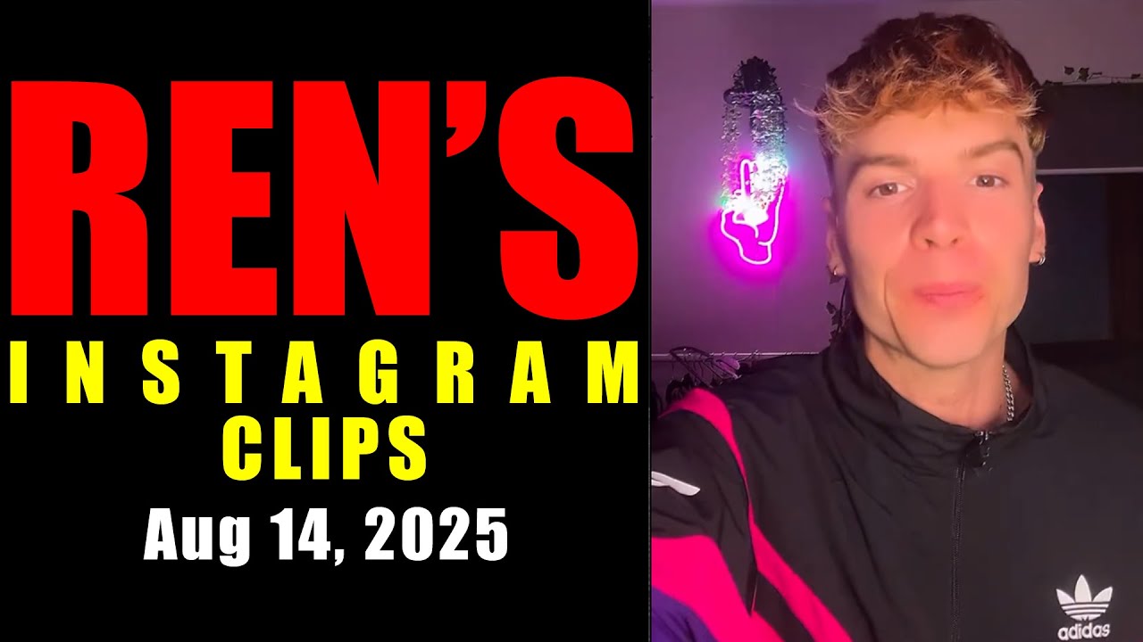 @RenMakesMusic Discuses Ice Baths, Rice Cakes, Burnout & Music Release Dates - IG Clips Aug 14, 2025