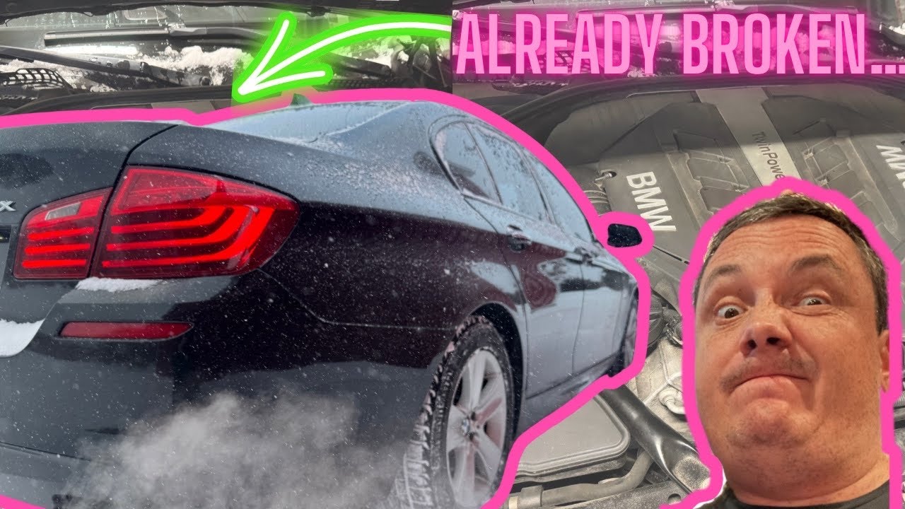 2014 BMW 550i: Already broken...