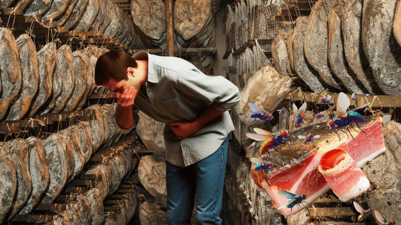 Así es el procesa del Jamón crudo sin hueso Italiano más castoso del mundo