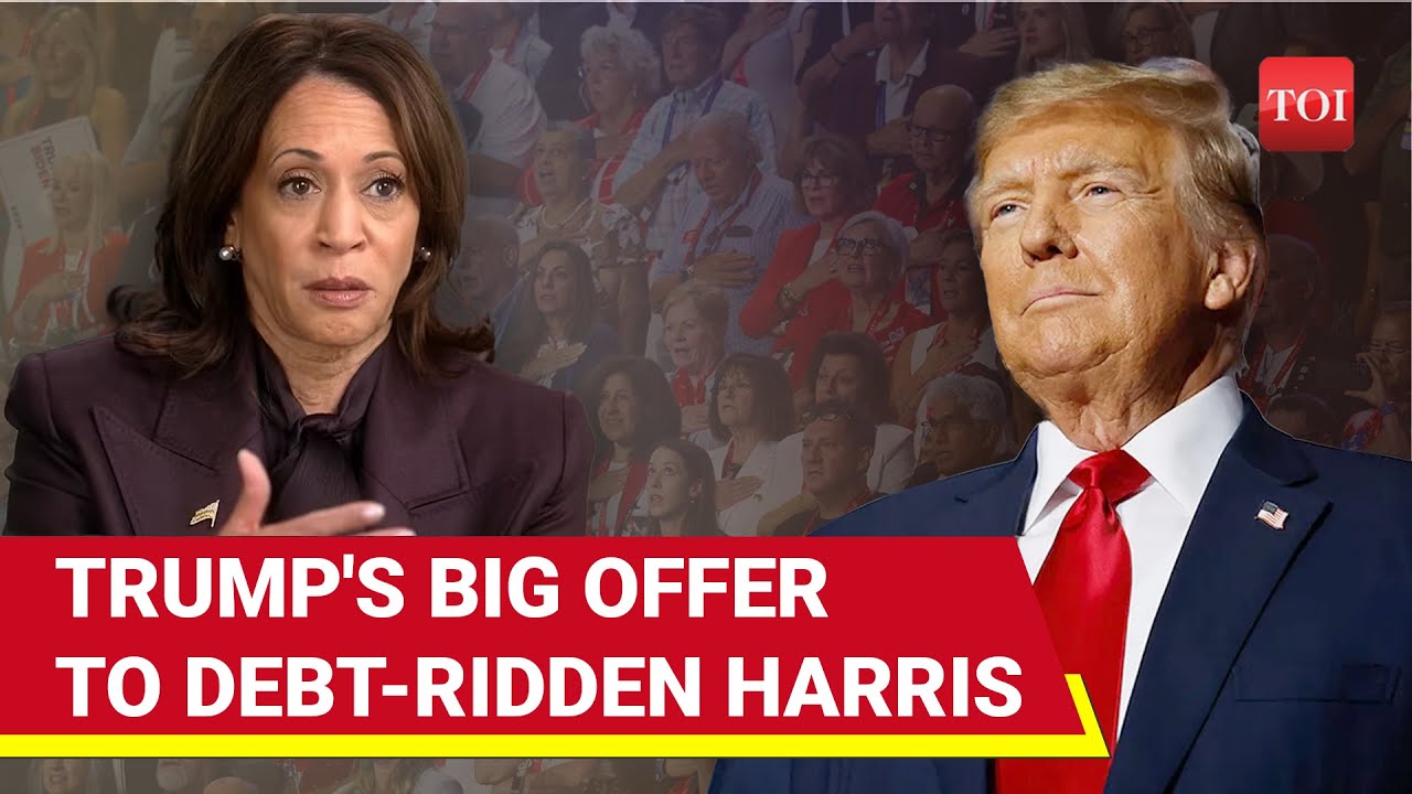 Trump Shames Harris; Offers To Pay Off $20 Mn Campaign Debt After Crushing Defeat