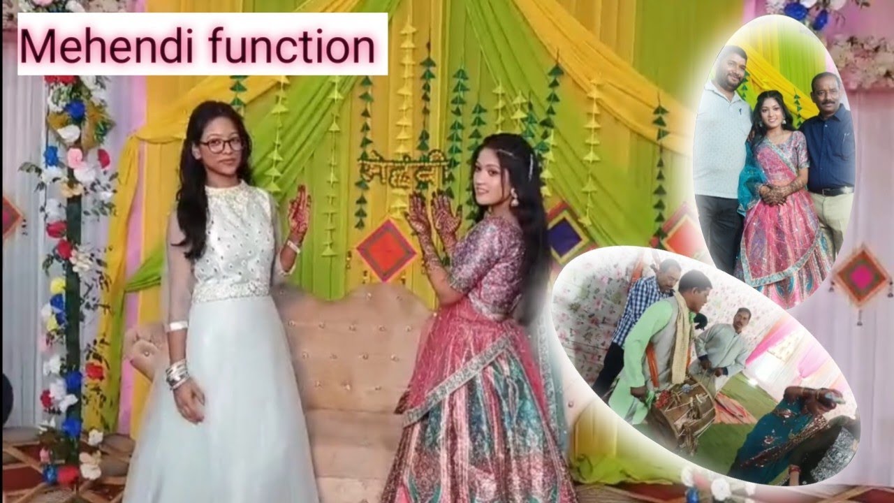 pahadi shadi in delhi || mehndi function || uttrakhandi 