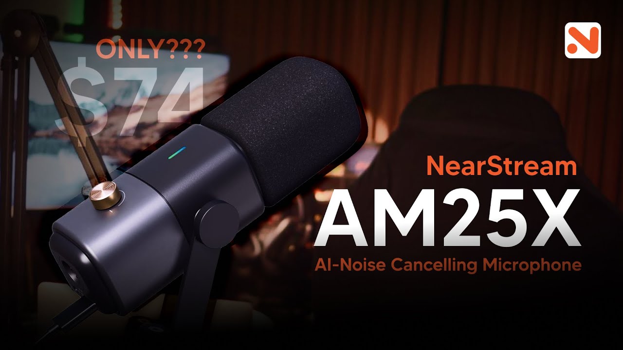 NearStream AM25X BEST NOISE CANCELLING MIC 2025