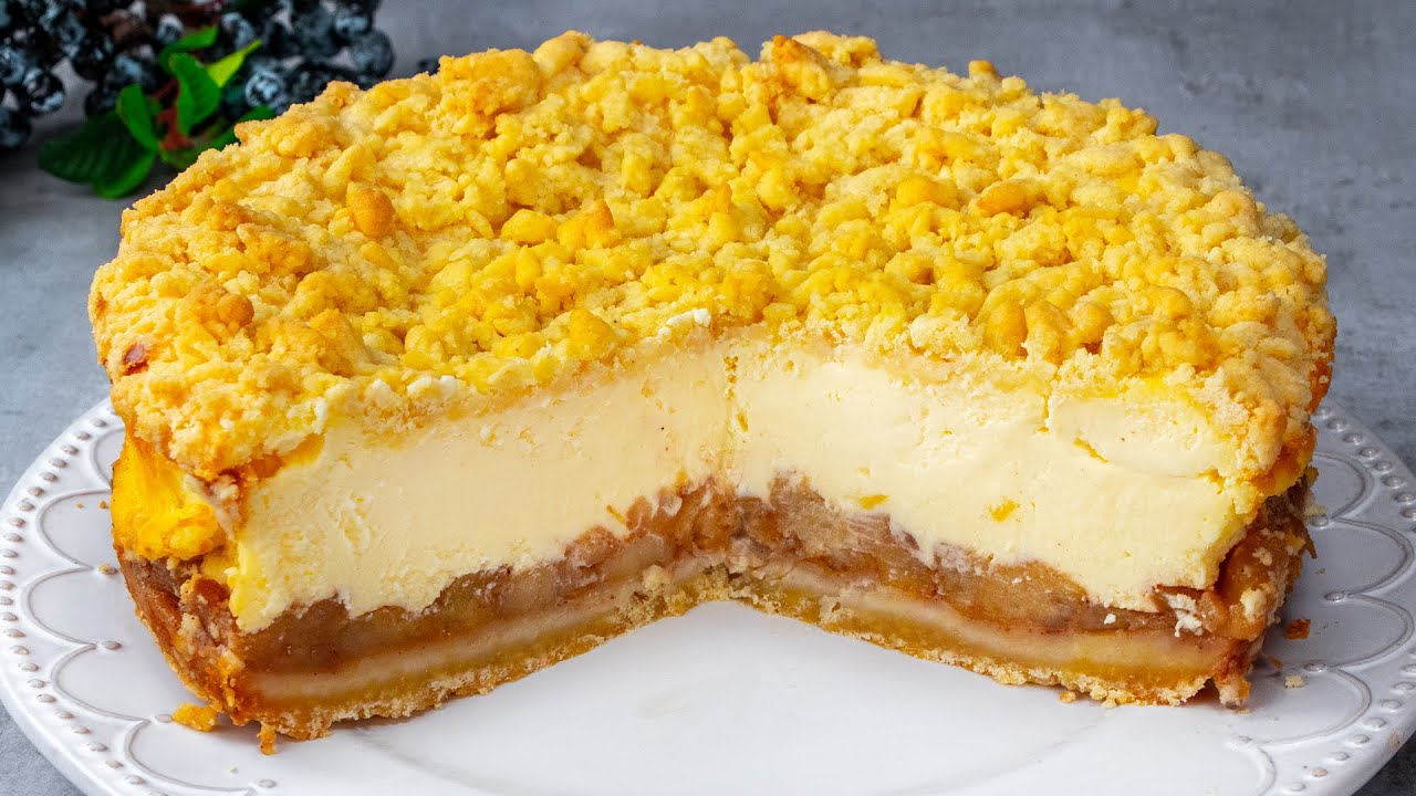 Elolvad a szádban minden egyes falat- karamellizált almás cheesecake. Isteni!| Ízletes TV