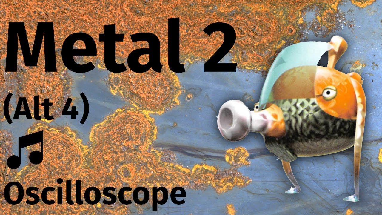 Metal 2 (Variation 4) - Pikmin 2 (High Quality + Oscilloscope)