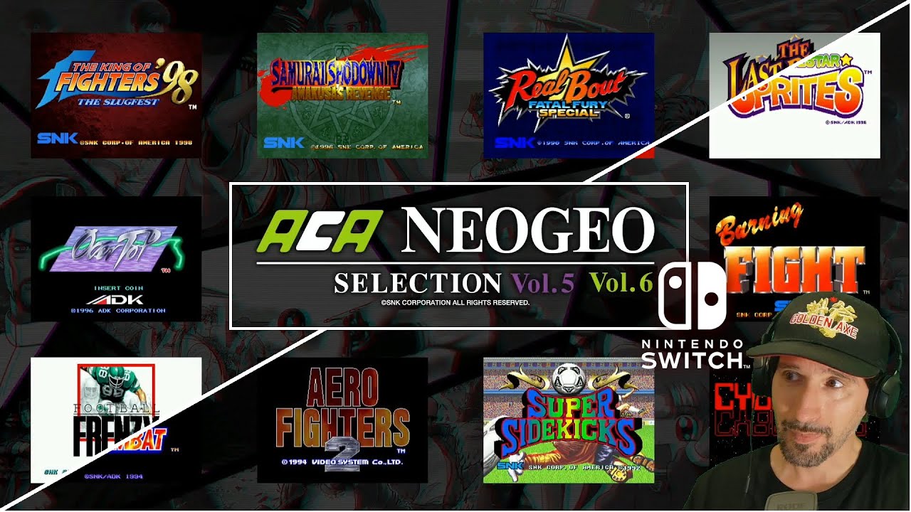 ACA NEO GEO SELECTION VOL. 5 & 6 SWITCH - GAMEPLAY DECOUVERTE