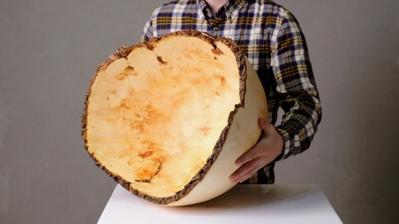 Woodturning (Ep. 12) - Massive Live Edge Boxelder Burl