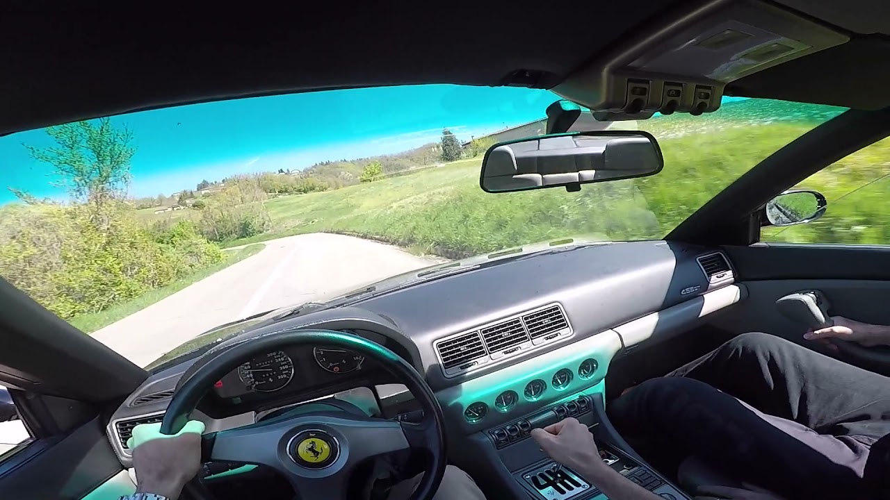 FERRARI 456 Gt POV Test Drive | Tubi exhaust
