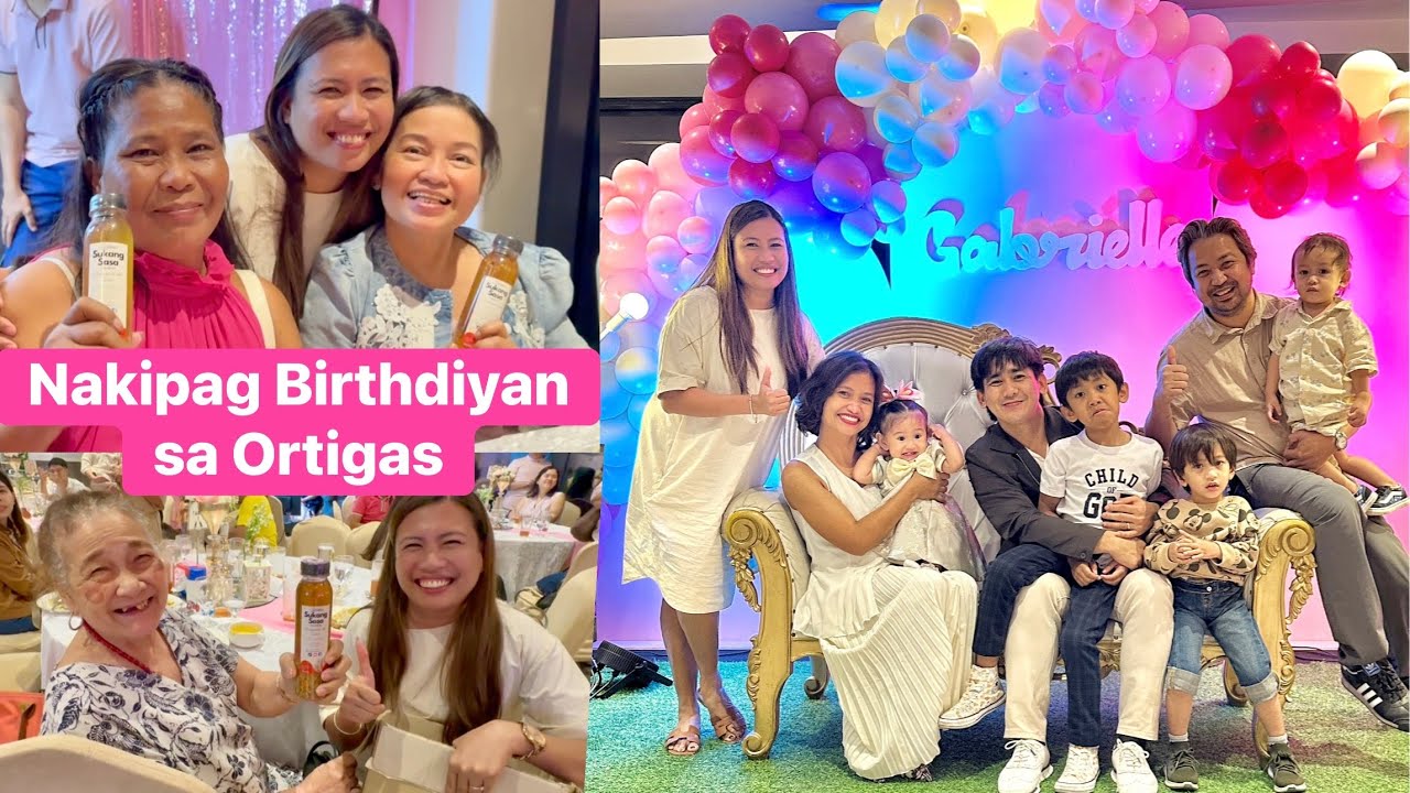Happy ang 2 boys nakita ang mga pinsan sa side ni Mommy Janet | Nakipag birthdiyan sa Ortigas