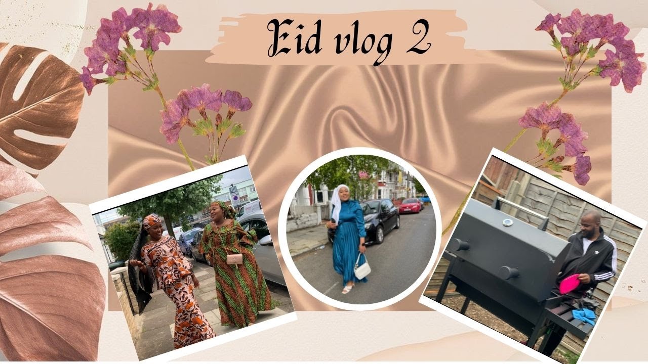 EID VLOG 2 | Family get together IN London | BBQ | PRESENTS | JAMRAB
