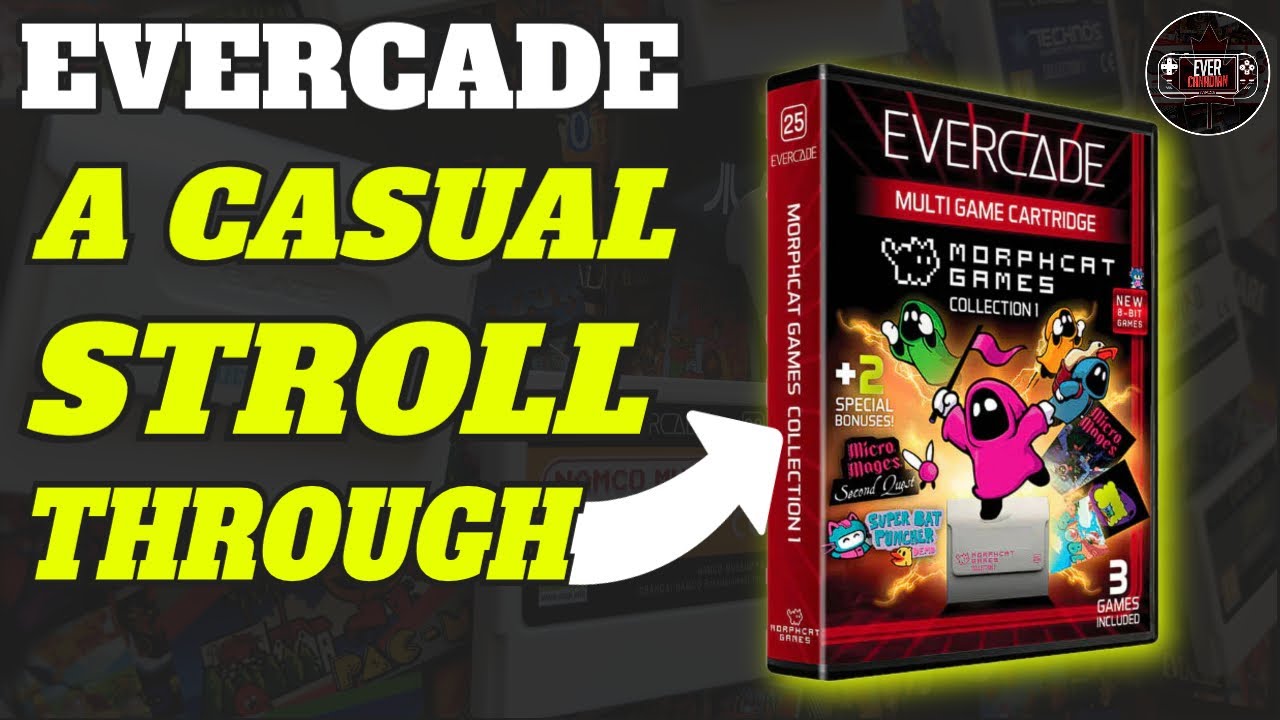 Evercade - A Casual Stroll Through Morphcat Games Collection 1