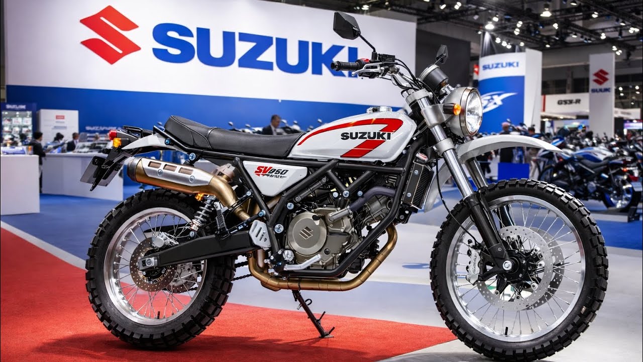 Первый взгляд на Suzuki SV650 Trail 2026 года!! Challenger KLE 500!!