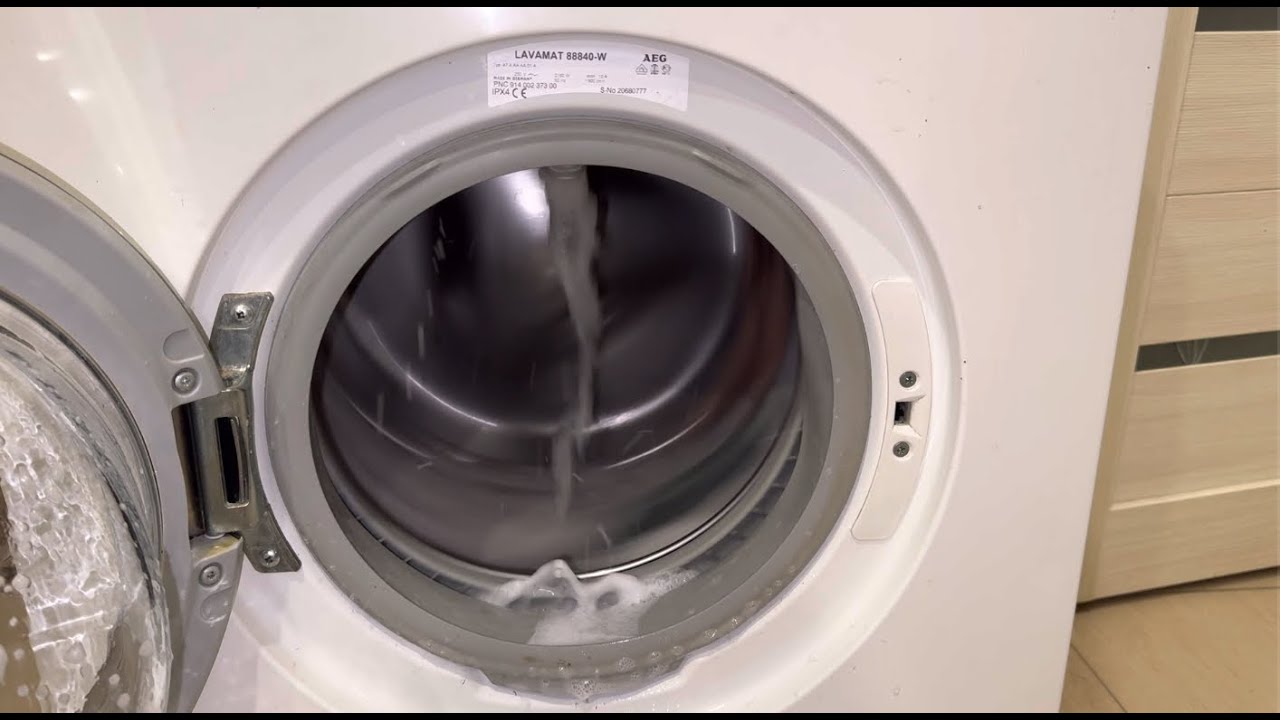 HARD destroying with sudslock unbalanced spin washer Aeg öko lavamat 88840!