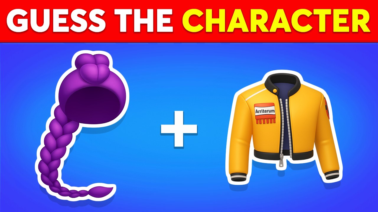 Guess the Movie Characters by Emojis 🤔🌈 HUNTRIX, Saja Boys, Nick Wilde, Wednesday