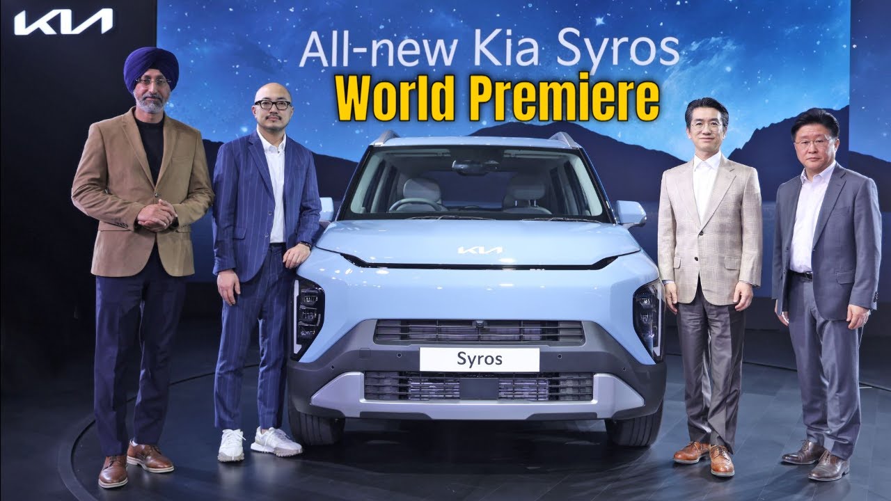 New 2025 Kia Syros SUV World Premiere