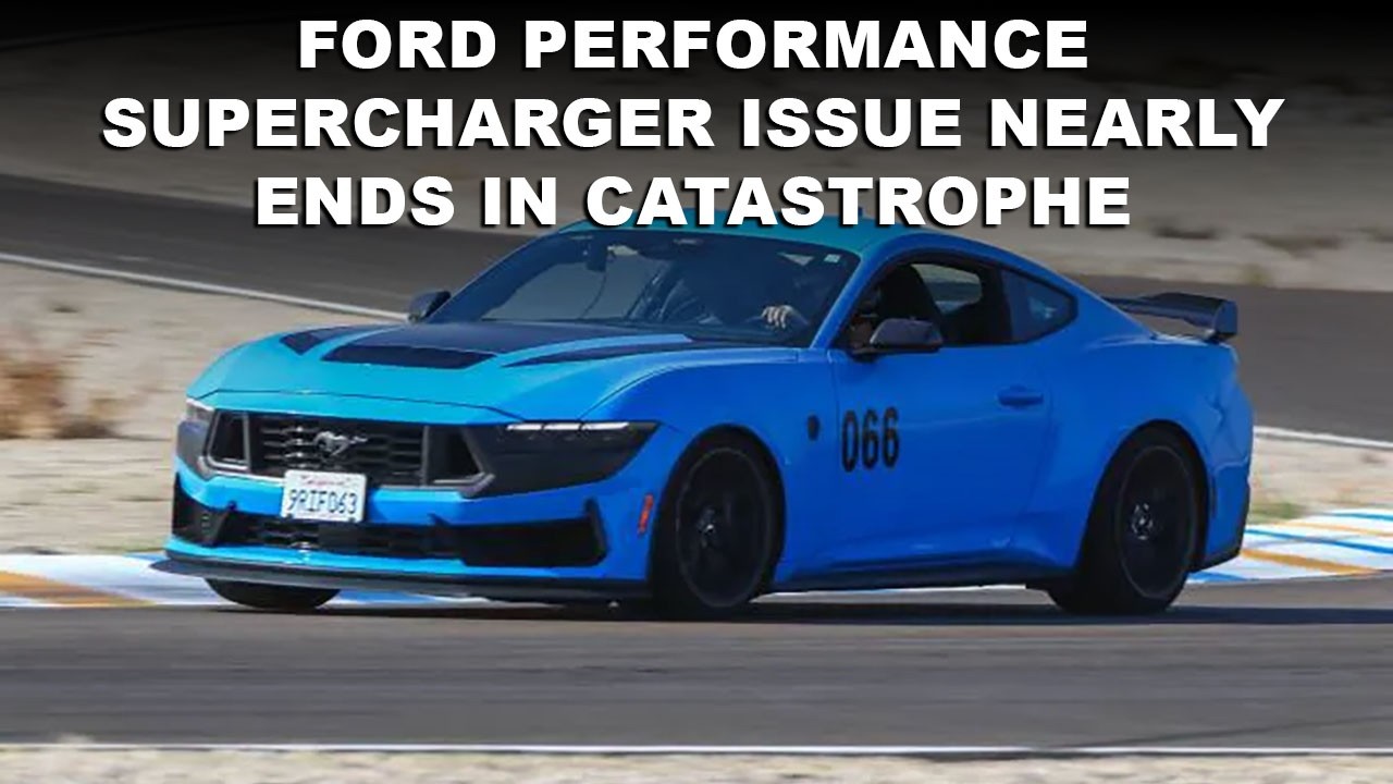 CarCast+Edmunds - Problem with the Edmunds Ford Racing Supercharged Mustang Dark Horse