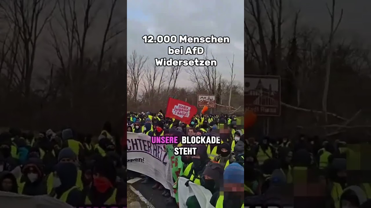 🔥📢Widersetzen macht AfD-Parteitag zum Desaster 💜🧡 #widersetzen