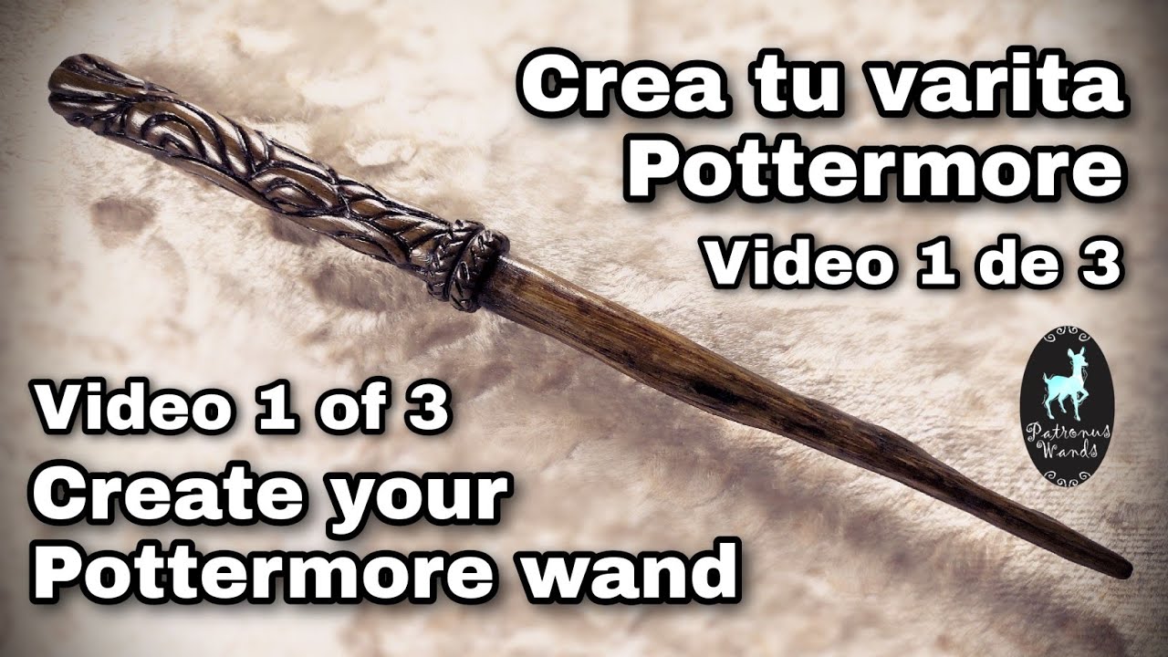 CREA tu PROPIA VARITA POTTERMORE diseño 1 | PATRONUS WANDS