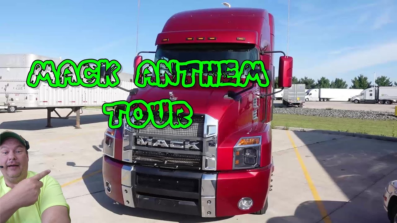 Mack Anthem tour. Truck 120 ready to hit the road