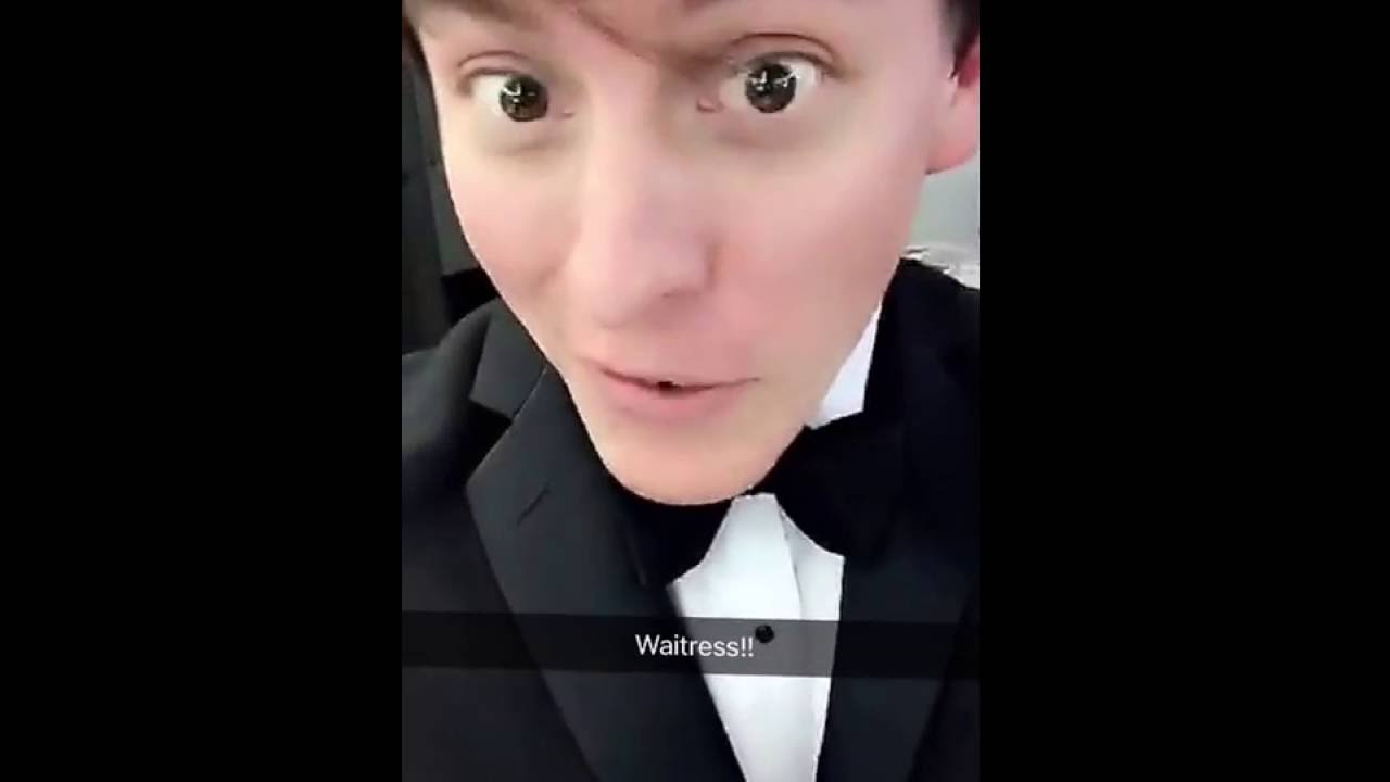 Tony Awards 2016 // Thomas Sanders snapchat story