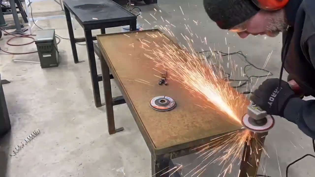 Warrior 80 grit flap disc product demo and review