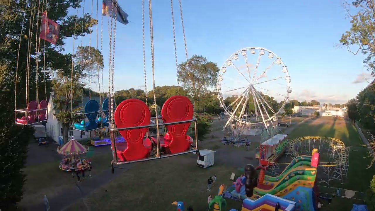 Lunapark Kamenicky - Star flyer on ride Darłowo 2023