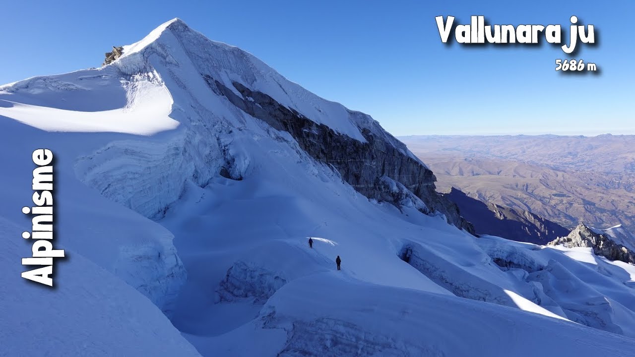 Alpinisme : Vallunaraju 5686 m - cordillère Blanche , Pérou