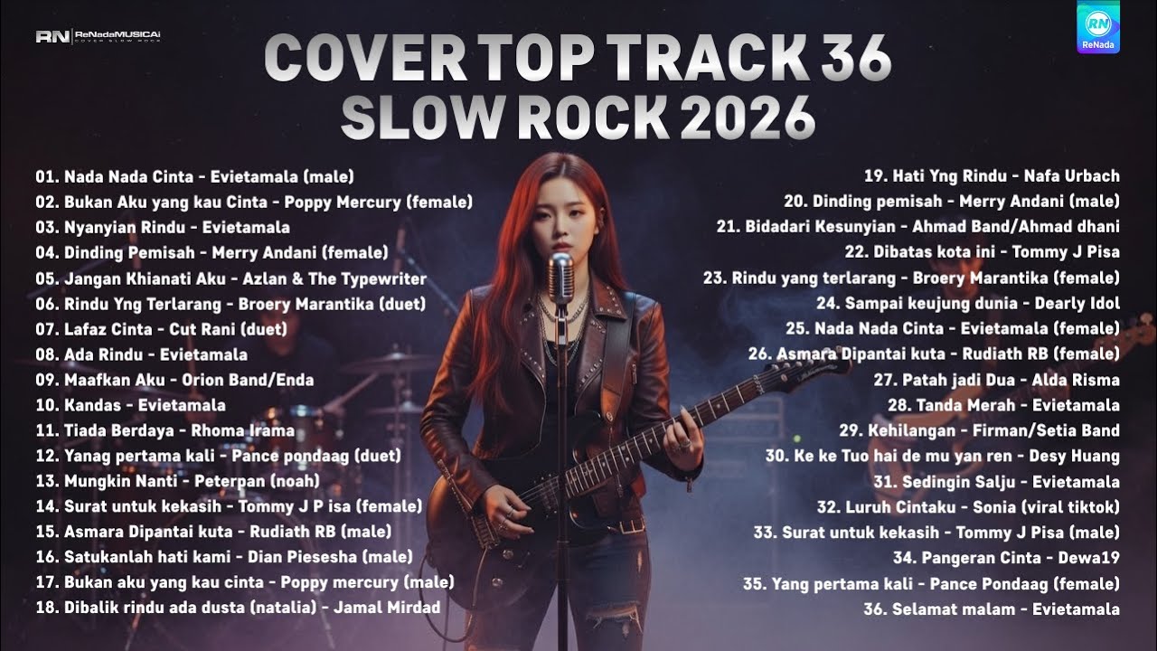 PLAYLIST COVER ROCK/SLOW ROCK INDONESIA – ROCK/SLOW ROCK HITS INDONESIA #music
