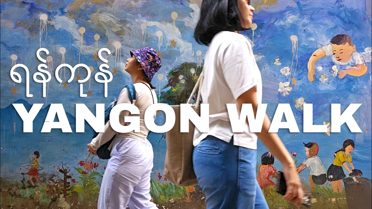 Yangon City Walk | Sule to Shwedagon Pagoda