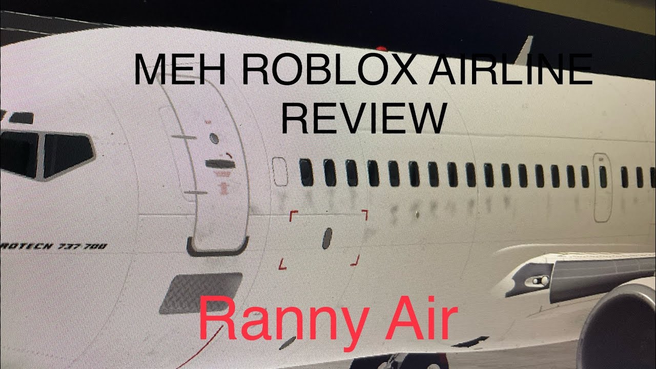 A meh review [Roblox Airline Review