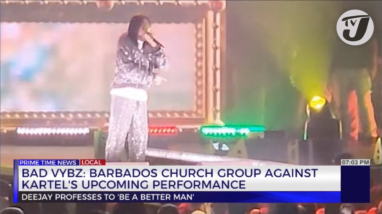 Bad Vybz: Barbados Church Group Against Kartel's Upcoming Performance | TVJ News