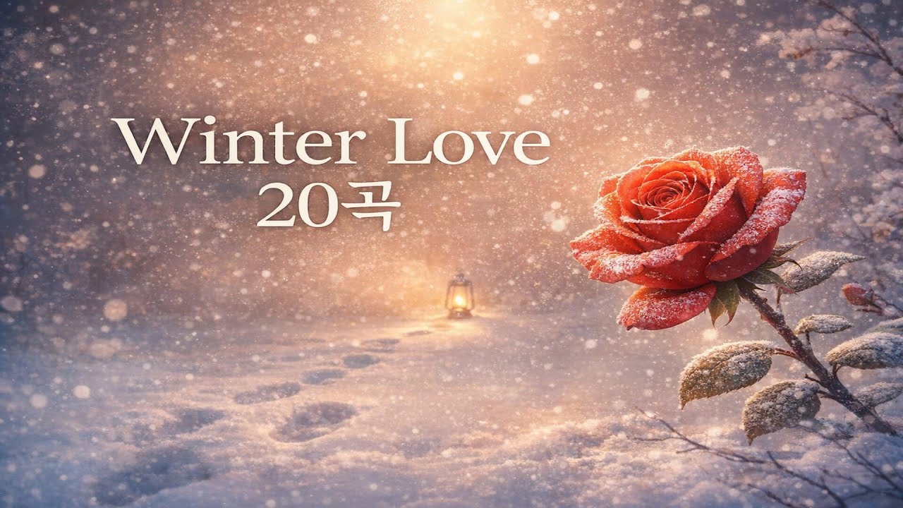 Winter Love | 겨울 장미처럼 피어나는 사랑 🌹 감성 피아노 20곡 (70분)